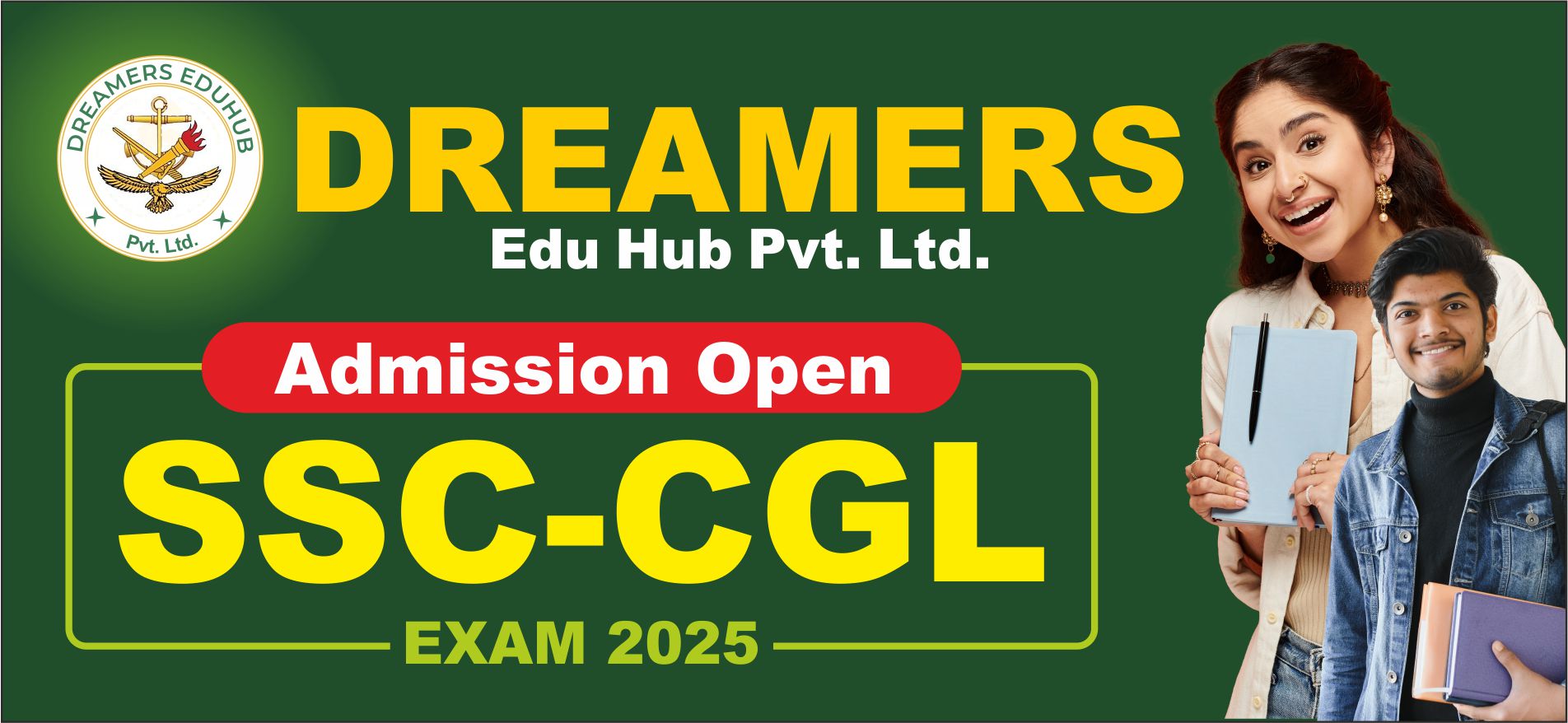 Web banners SSC CGL Admin